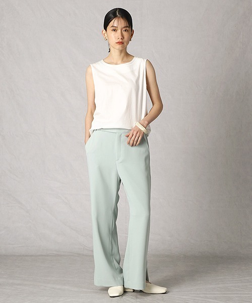 Comme　Ca　Mature（コムサマチュア）の「タンクトップ（タンクトップ・レディース・ホワイト/ブラック/ベージュ/ブラウン・MEDIUM/LARGE）」の7枚目の写真