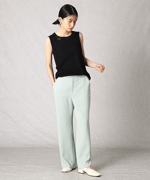 Comme　Ca　Mature（コムサマチュア）の「タンクトップ（タンクトップ・レディース・ホワイト/ブラック/ベージュ/ブラウン・MEDIUM/LARGE）」の5枚目の写真