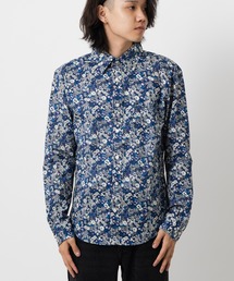 英国老舗ブランド 花柄シャツ 日本縫製 Peter England