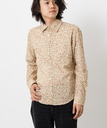 英国老舗ブランド 花柄シャツ 日本縫製 Peter England