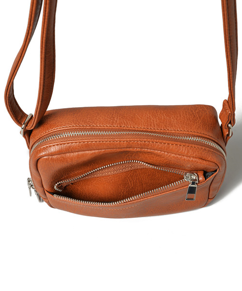 Le lien（ルリアン）の「【Le lien】ルリアン　スクエアボックス　ミニショルダー（ショルダーバッグ・レディース・ブラック/グレー/キャメル・FREE）」の8枚目の写真