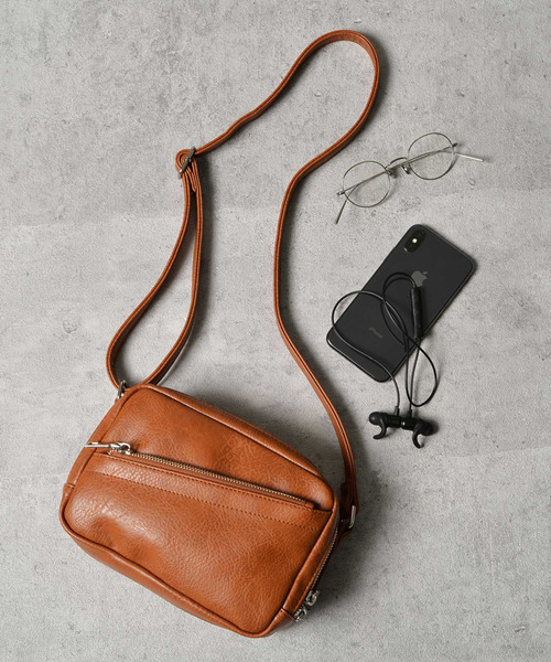 Le lien（ルリアン）の「【Le lien】ルリアン　スクエアボックス　ミニショルダー（ショルダーバッグ・レディース・ブラック/グレー/キャメル・FREE）」の17枚目の写真