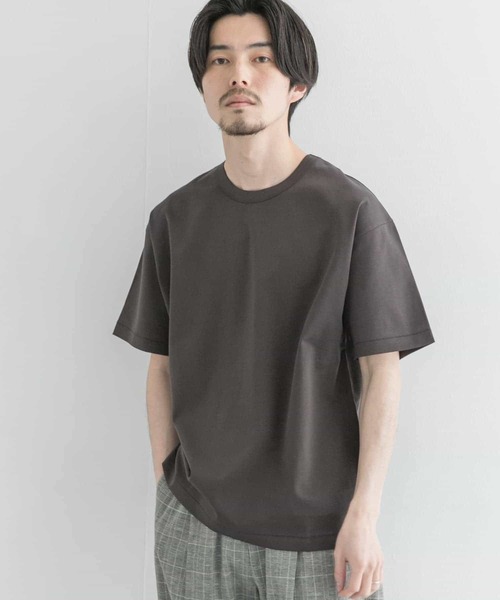 URBAN RESEARCH（アーバンリサーチ）の「シルケットポンチTシャツ（Tシャツ/カットソー・メンズ・ピンク系その他/グレー系その他/チャコールグレー/グリーン系その他/ラベンダー/ホワイト・MEDIUM/LARGE）」の22枚目の写真