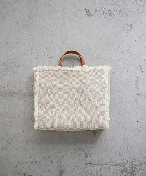 EFOLE（エフォル）の「フリンジ ビッグ トートバッグ（トートバッグ・レディース・ブラック/ダークブラウン/キャメル・FREE）」の16枚目の写真