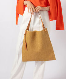 パナマ調ワンショルダーバッグ