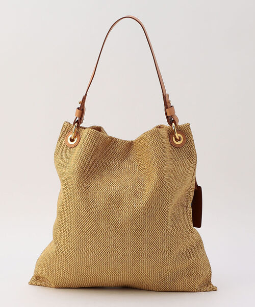 NOLLEY’S（ノーリーズ）の「パナマ調ワンショルダーバッグ（ショルダーバッグ・レディース・キャメル/ブラック/ブラウン・FREE）」の6枚目の写真