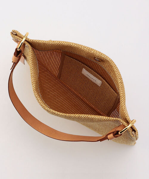 NOLLEY’S（ノーリーズ）の「パナマ調ワンショルダーバッグ（ショルダーバッグ・レディース・キャメル/ブラック/ブラウン・FREE）」の14枚目の写真