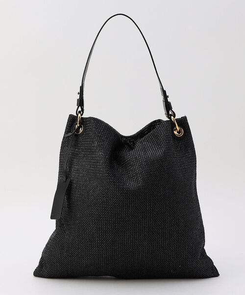 NOLLEY’S（ノーリーズ）の「パナマ調ワンショルダーバッグ（ショルダーバッグ・レディース・キャメル/ブラック/ブラウン・FREE）」の5枚目の写真