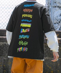PerushuアソートプリントTシャツ