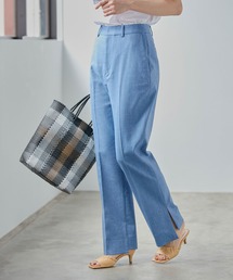 ROPE' | 【洗える】スラブストレッチセミフレアパンツ(その他パンツ)