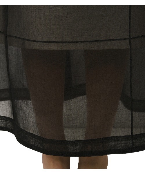 LE CIEL BLEU（ルシェルブルー）の「Organza Maxi Skirt