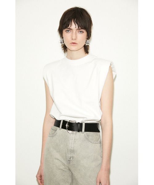 THROW by SLY（スローバイスライ）の「THROW TWIST BUCKLE BELT ツイスト バックス ベルト（ベルト・レディース・ブラック/ブラウン・FREE）」の5枚目の写真