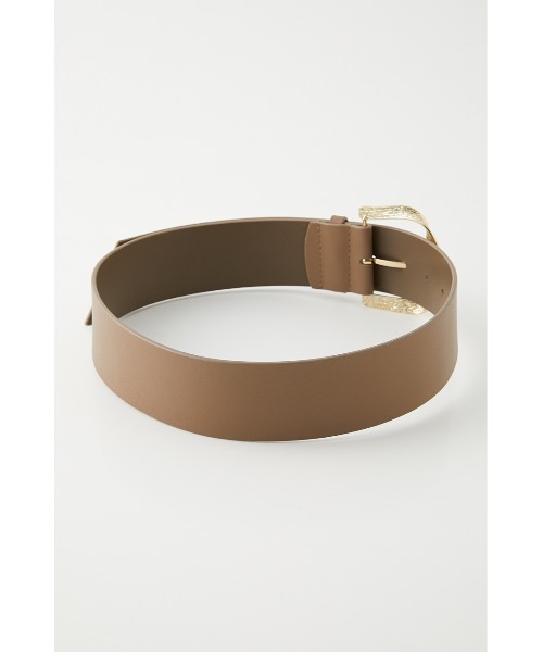 THROW by SLY（スローバイスライ）の「THROW TWIST BUCKLE BELT ツイスト バックス ベルト（ベルト・レディース・ブラック/ブラウン・FREE）」の6枚目の写真