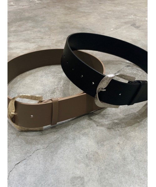 THROW by SLY（スローバイスライ）の「THROW TWIST BUCKLE BELT ツイスト バックス ベルト（ベルト・レディース・ブラック/ブラウン・FREE）」の18枚目の写真