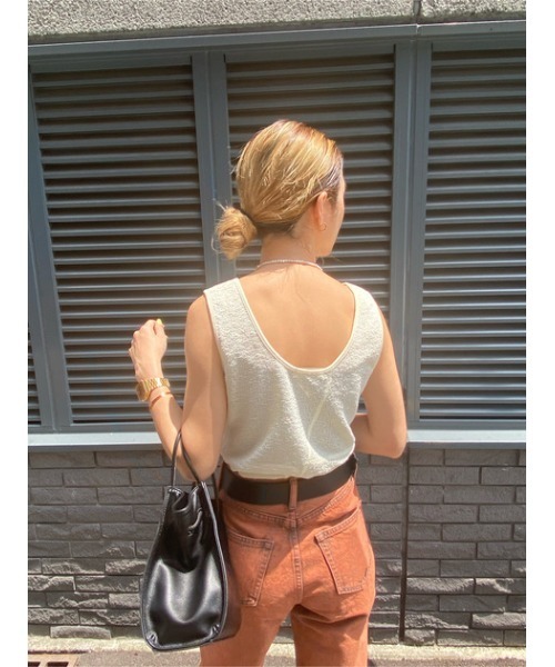 THROW by SLY（スローバイスライ）の「THROW TWIST BUCKLE BELT ツイスト バックス ベルト（ベルト・レディース・ブラック/ブラウン・FREE）」の21枚目の写真