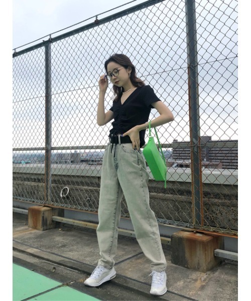 THROW by SLY（スローバイスライ）の「THROW TWIST BUCKLE BELT ツイスト バックス ベルト（ベルト・レディース・ブラック/ブラウン・FREE）」の13枚目の写真