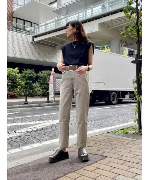 THROW by SLY（スローバイスライ）の「THROW TWIST BUCKLE BELT ツイスト バックス ベルト（ベルト・レディース・ブラック/ブラウン・FREE）」の15枚目の写真