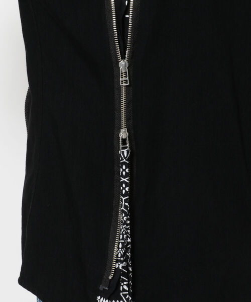 MINEDENIM（マインデニム）の「OLD PARK×MINEDENIM/Bandana Zip Denim SH（シャツ/ブラウス・メンズ・レッド/ブラック・1/2/3）」の13枚目の写真