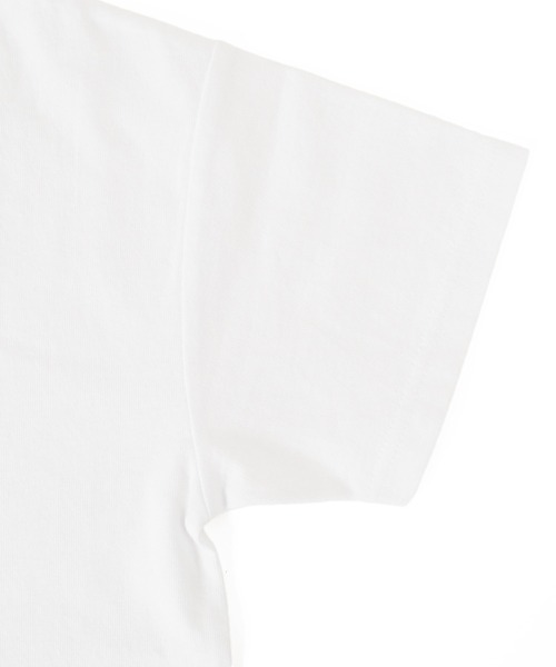 GLAZOS（グラソス）の「ＯＥ天竺・接触冷感ドロップショルダーバックフォト半袖Tシャツ（Tシャツ/カットソー・キッズ・ホワイト/チャコールグレー/ライトピンク・130cm/140cm/150cm/160cm/170cm）」の10枚目の写真