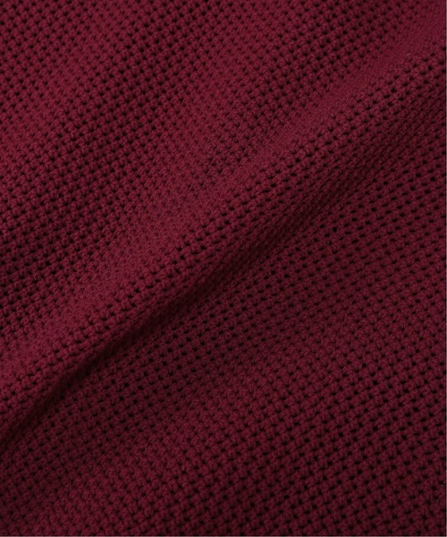 STUSSY（ステューシー）の「【STUSSY / ステューシー】 CABLE MESH SS ポロ（ポロシャツ・メンズ・ボルドー・MEDIUM）」の10枚目の写真