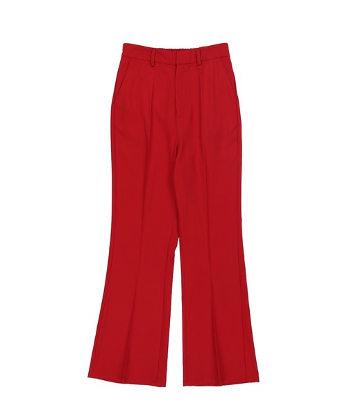 Lull（ルル）の「【Lull / ルル】センタープレスフレアパンツ（その他パンツ・レディース・ブラック/レッド/ブルー/グリーン/グリーン系その他/サックスブルー/パープル/イエロー・M）」の20枚目の写真