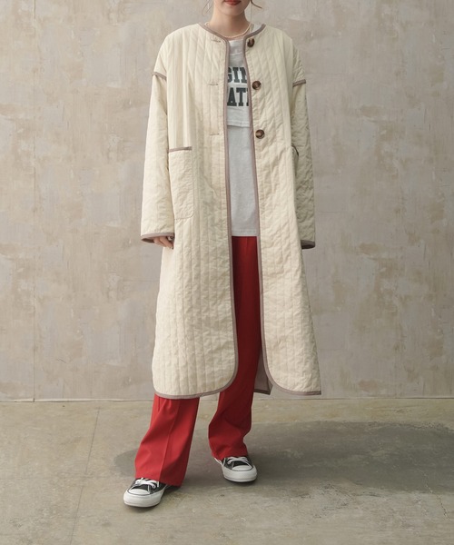 Lull（ルル）の「【Lull / ルル】センタープレスフレアパンツ（その他パンツ・レディース・ブラック/レッド/ブルー/グリーン/グリーン系その他/サックスブルー/パープル/イエロー・M）」の16枚目の写真