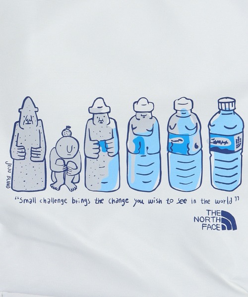 THE NORTH FACE（ザノースフェイス）の「【日本未発売!!】THE NORTH FACE WHITE LABEL/ザ・ノースフェイス ホワイトレーベル ECO SHOULDER BAG SD トートバッグ（トートバッグ・メンズ・アイボリー/ネイビー・ONE SIZE）」の13枚目の写真