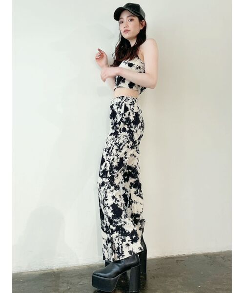 GYDA（ジェイダ）の「プリーツベロアビスチェ（キャミソール・レディース・ライトグレー/ブラウン/その他1・FREE）」の11枚目の写真