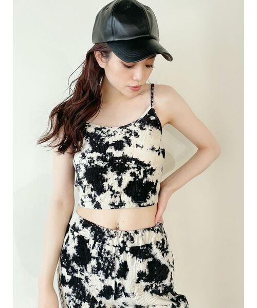 GYDA（ジェイダ）の「プリーツベロアビスチェ（キャミソール・レディース・ライトグレー/ブラウン/その他1・FREE）」の13枚目の写真