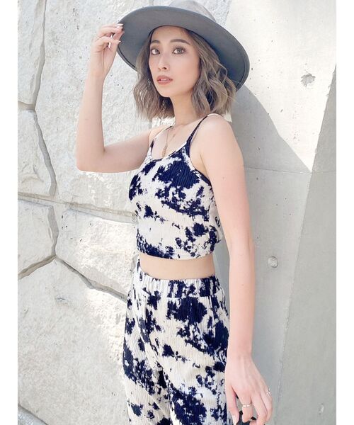 GYDA（ジェイダ）の「プリーツベロアビスチェ（キャミソール・レディース・ライトグレー/ブラウン/その他1・FREE）」の15枚目の写真