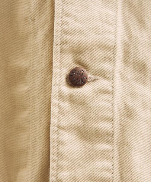 BIG MAC（ビッグマック）の「OLT【別注】＜BIG MAC×green label relaxing＞ ツイル カバーオール ジャケット（カバーオール・メンズ・ブラック/オフホワイト・M/XL/L）」の17枚目の写真