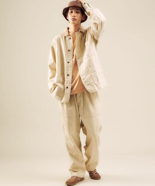 BIG MAC（ビッグマック）の「OLT【別注】＜BIG MAC×green label relaxing＞ ツイル カバーオール ジャケット（カバーオール・メンズ・ブラック/オフホワイト・M/XL/L）」の19枚目の写真