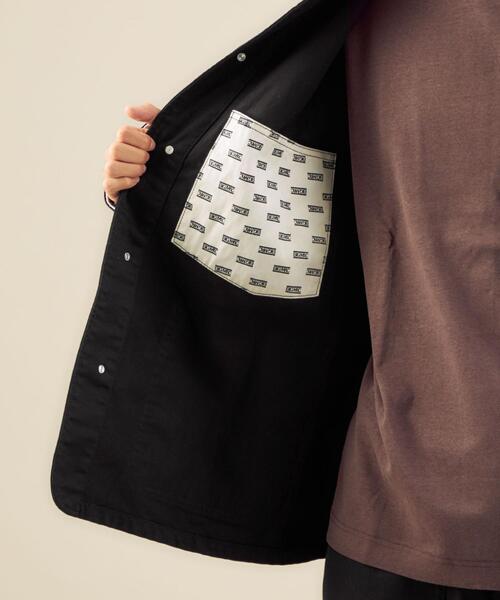 BIG MAC（ビッグマック）の「OLT【別注】＜BIG MAC×green label relaxing＞ ツイル カバーオール ジャケット（カバーオール・メンズ・ブラック/オフホワイト・M/XL/L）」の20枚目の写真