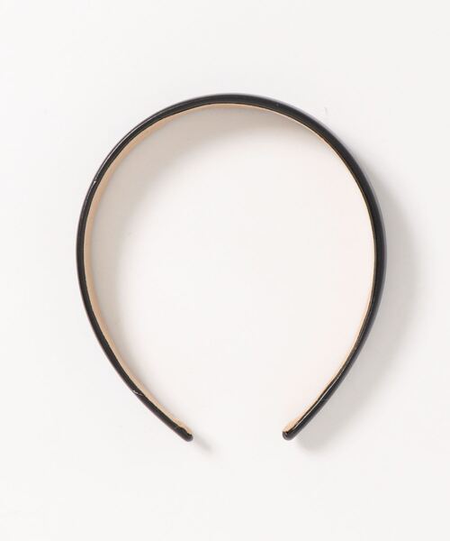 juweel（ユウェル）の「ベーシックレザー風カチューシャ（カチューシャ・レディース・ホワイト/ブラック/ベージュ/ブラウン/グリーン・FREE）」の7枚目の写真