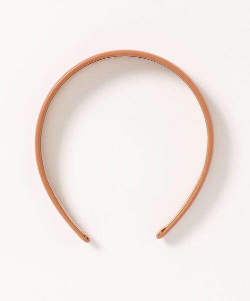 juweel（ユウェル）の「ベーシックレザー風カチューシャ（カチューシャ・レディース・ホワイト/ブラック/ベージュ/ブラウン/グリーン・FREE）」の9枚目の写真