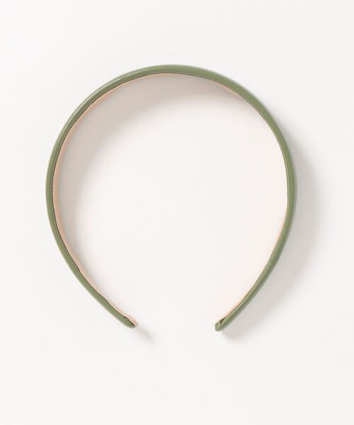 juweel（ユウェル）の「ベーシックレザー風カチューシャ（カチューシャ・レディース・ホワイト/ブラック/ベージュ/ブラウン/グリーン・FREE）」の11枚目の写真