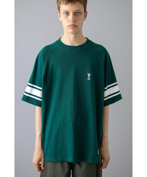DISCUS(ディスカス)の「<DISCUS × monkey time> FOOTBALL TEE/フットボールTシャツ(Tシャツ/カットソー・メンズ・ブラック/ケリー・SMALL/LARGE/MEDIUM)」の5枚目の写真