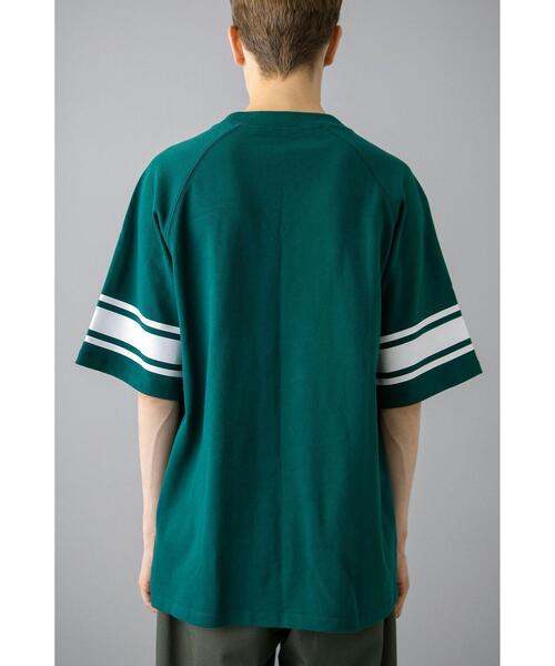 DISCUS(ディスカス)の「<DISCUS × monkey time> FOOTBALL TEE/フットボールTシャツ(Tシャツ/カットソー・メンズ・ブラック/ケリー・SMALL/LARGE/MEDIUM)」の9枚目の写真