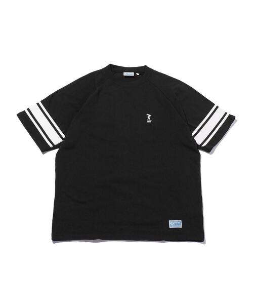DISCUS(ディスカス)の「<DISCUS × monkey time> FOOTBALL TEE/フットボールTシャツ(Tシャツ/カットソー・メンズ・ブラック/ケリー・SMALL/LARGE/MEDIUM)」の12枚目の写真