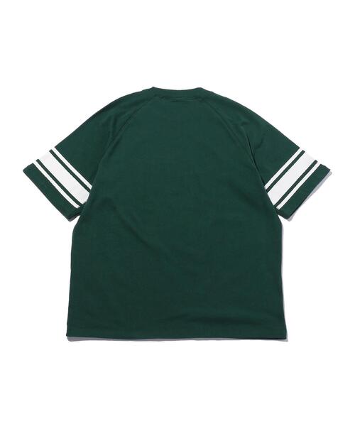DISCUS(ディスカス)の「<DISCUS × monkey time> FOOTBALL TEE/フットボールTシャツ(Tシャツ/カットソー・メンズ・ブラック/ケリー・SMALL/LARGE/MEDIUM)」の4枚目の写真
