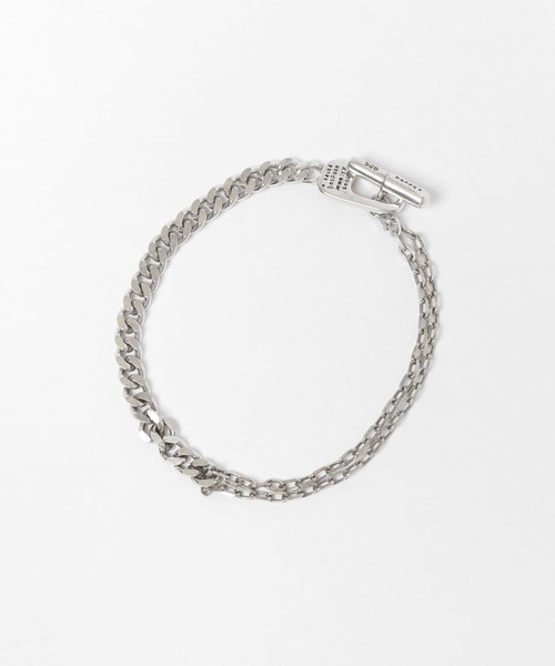 SENSE OF PLACE by URBAN RESEARCH（センスオブプレイスバイアーバンリサーチ）の「チェーンバングルD（バングル/リストバンド・メンズ・シルバー・ONE）」の4枚目の写真
