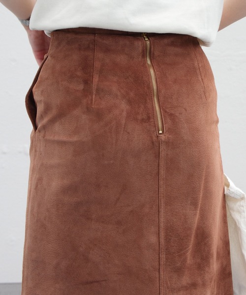 THE SHINZONE（ザ　シンゾーン）の「THE SHINZONE / シンゾーン　SUEDE SKIRT スエードスカート（スカート・レディース・ブラウン・36/34）」の7枚目の写真