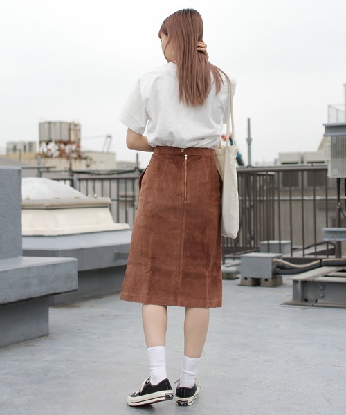 THE SHINZONE（ザ　シンゾーン）の「THE SHINZONE / シンゾーン　SUEDE SKIRT スエードスカート（スカート・レディース・ブラウン・36/34）」の16枚目の写真