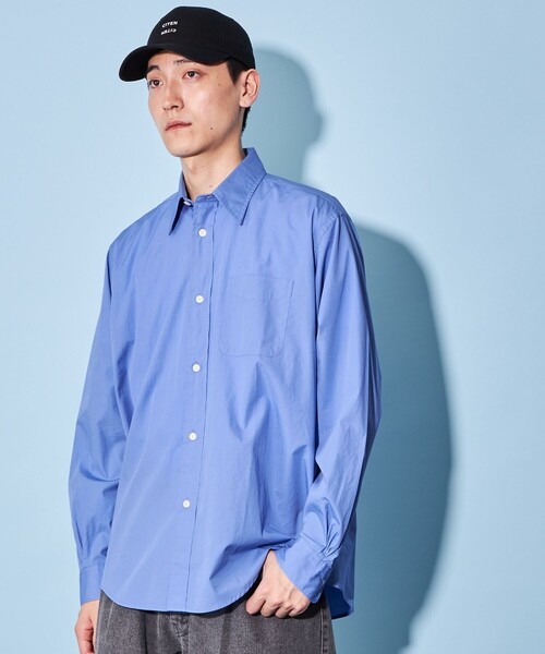 CITEN（シテン）の「＜CITEN＞スタンダード シャツ（シャツ/ブラウス・メンズ・ライトグレー/ライトブルー/ベージュ/ピンク/ダークグレー/その他1/ナチュラル/グレー/その他3/その他2/その他4・M/L/XL/S）」の7枚目の写真