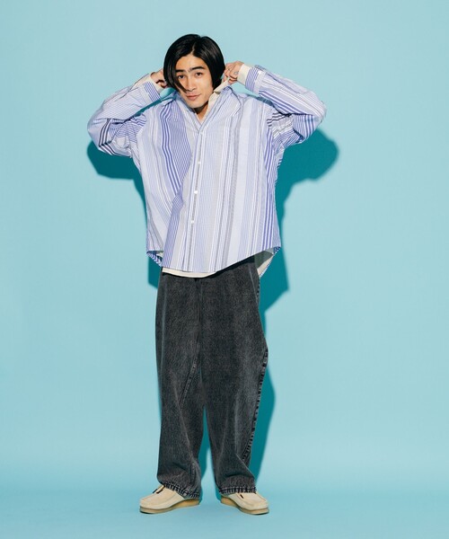 CITEN（シテン）の「＜CITEN＞スタンダード シャツ（シャツ/ブラウス・メンズ・ライトグレー/ライトブルー/ベージュ/ピンク/ダークグレー/その他1/ナチュラル/グレー/その他3/その他2/その他4・M/L/XL/S）」の19枚目の写真