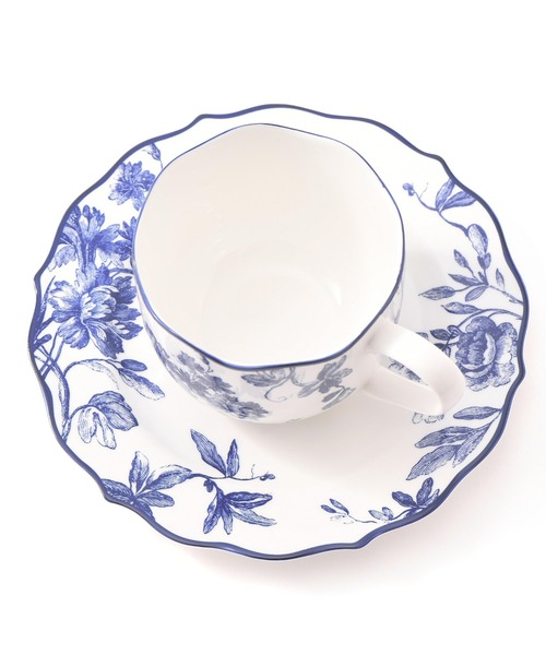 Francfranc（フランフラン）の「クラシックフラワー カップ＆ソーサー