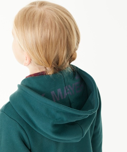 KRIFF MAYER Kid's Collection(クリフメイヤーキッズコレクション)の「クリフパーカー(パーカー・キッズ・グレー/カーキ/ワインレッド/ブルーグリーン/チャコール・120/130/140/150/160/170)」の17枚目の写真