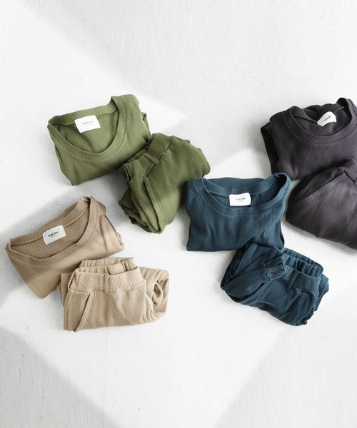 antiqua（アンティカ）の「万能すぎる。オーガニックコットンルームウェア（ルームウェア/パジャマ・レディース・ベージュ/ネイビー/カーキ/ダークグレー・FREE）」の21枚目の写真