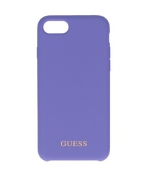 Guess | 【GUESS】ゲス SILICONE COLLECTION GOLD LOGO iPhoneケース iPhone SE(第2世代),8,7(スマホケース/カバー)