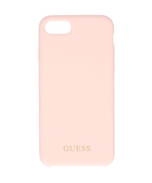 Guess（ゲス）の「【GUESS】ゲス　SILICONE COLLECTION GOLD LOGO　iPhoneケース　iPhone SE(第2世代）,8,7（スマホケース/カバー・レディース・パープル/ライトピンク・FREE）」の2枚目の写真